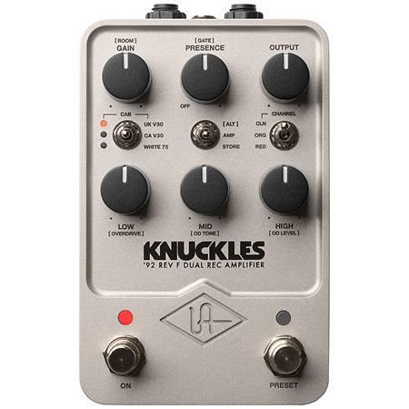 Knuckles '92 Rev F Dual Rec Amplifier Universal Audio