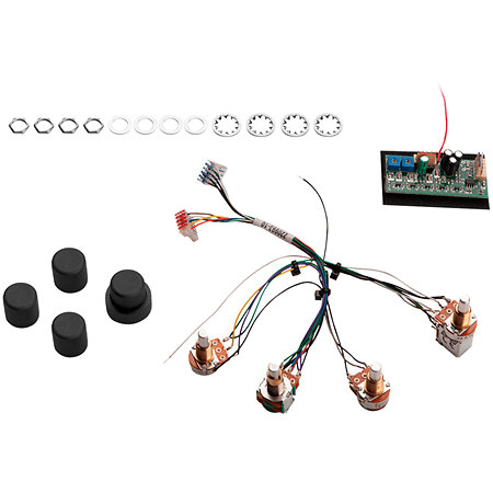 Seymour Duncan Active Bass Préampli 3 bandes + 3 potards, micros actifs