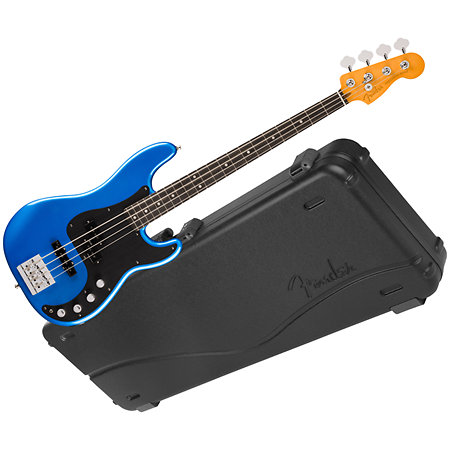 Fender American Ultra II Precision Bass EB Noble Blue + Etui