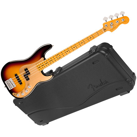 American Ultra II Precision Bass MN Ultraburst + Etui Fender