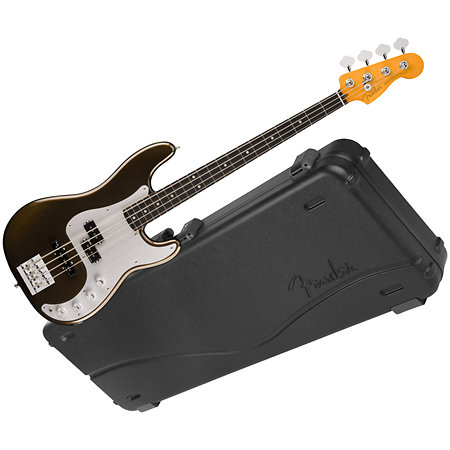 Fender American Ultra II Precision Bass EB Texas Tea + Etui