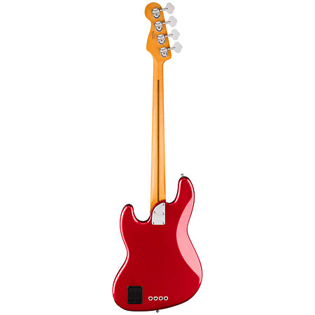 American Ultra II Jazz Bass MN Sinister Red + étui Fender