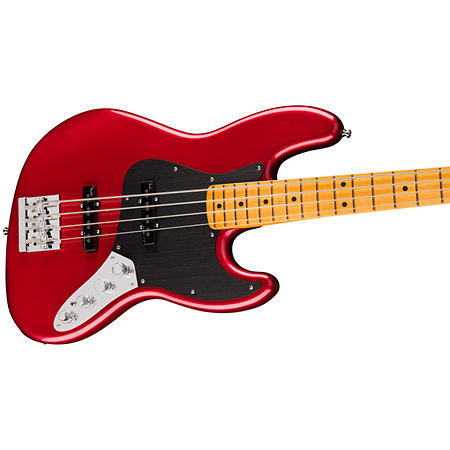 American Ultra II Jazz Bass MN Sinister Red + étui Fender