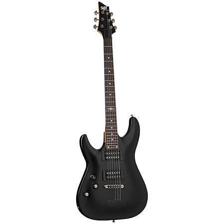 SGR C1L Black Gaucher Schecter