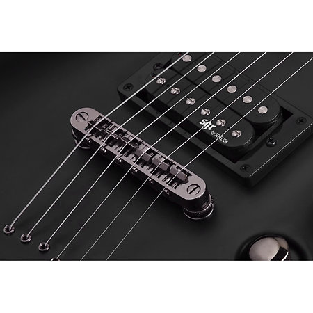 SGR C1L Black Gaucher Schecter
