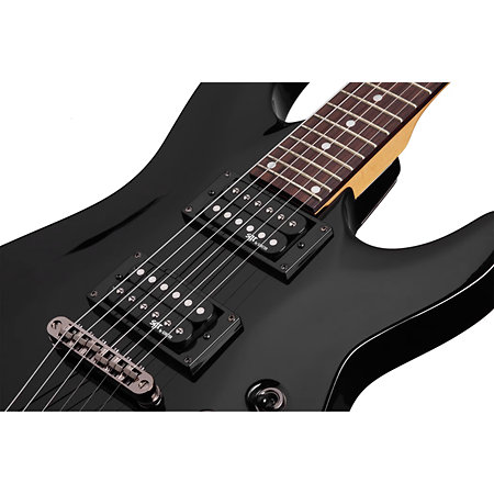 SGR C1L Black Gaucher Schecter