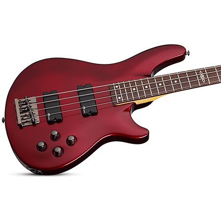 SGR C 4 Metallic Red Schecter