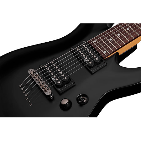 SGR C 7 Midnight Satin Black Schecter