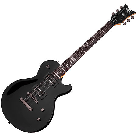 SGR Solo II Midnight Satin Black Schecter