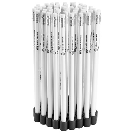 K&M 16099 Porte-crayon aimanté + crayon blanc x50