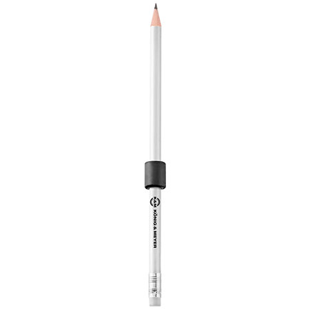 K&M 16099 Porte-crayon aimanté + crayon blanc x50