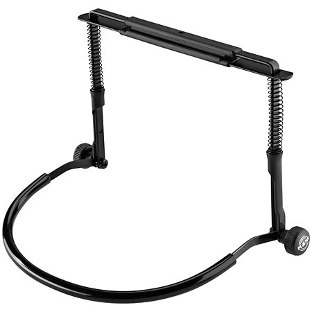 K&M 16416 Support harmonica noir
