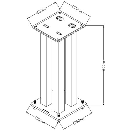 NorStone STYLUM Square White (la paire)