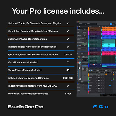 Studio One Pro 7 Upgrade (licence) Presonus ESD