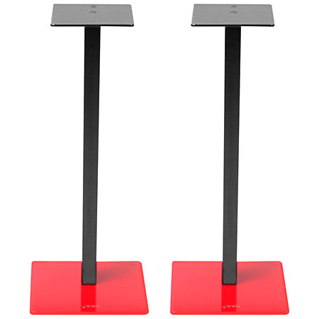 NorStone Esse Speaker Stand Black/Red (la paire)