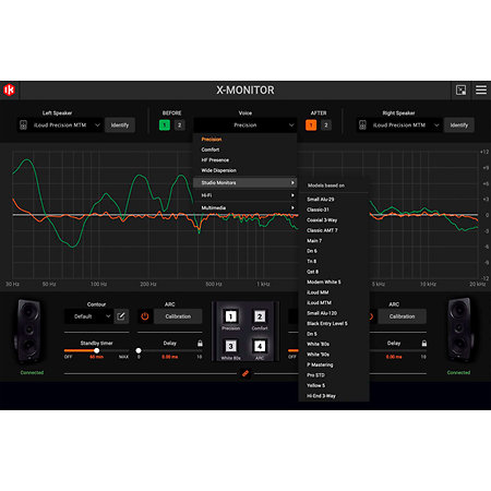iLoud MTM MKII White Immersive Bundle IK Multimédia