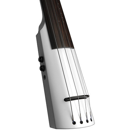 WAV Contrebasse Électrique 4 cordes Brilliant White NS Design
