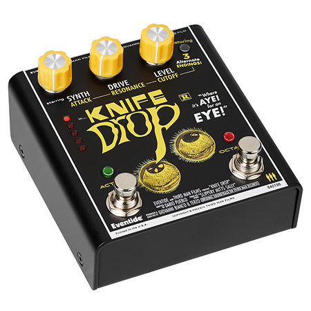 Knife Drop Jack White OctaFuzz + synth Eventide