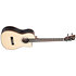 Solid Spruce Top Ebony Baritone Cutaway Kala