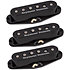 Scooped Strat Set Neck/Middle/Bridge Black Seymour Duncan