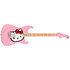 Limited Edition 50th Anniversary Hello Kitty Stratocaster MN Pink + Housse Squier by FENDER