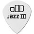 478P100 Tortex White Jazz III 1,00 mm Sachet de 12 Dunlop