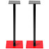 Esse Speaker Stand Black/Red (la paire) NorStone