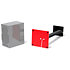 Esse Speaker Stand Black/Red (la paire) NorStone