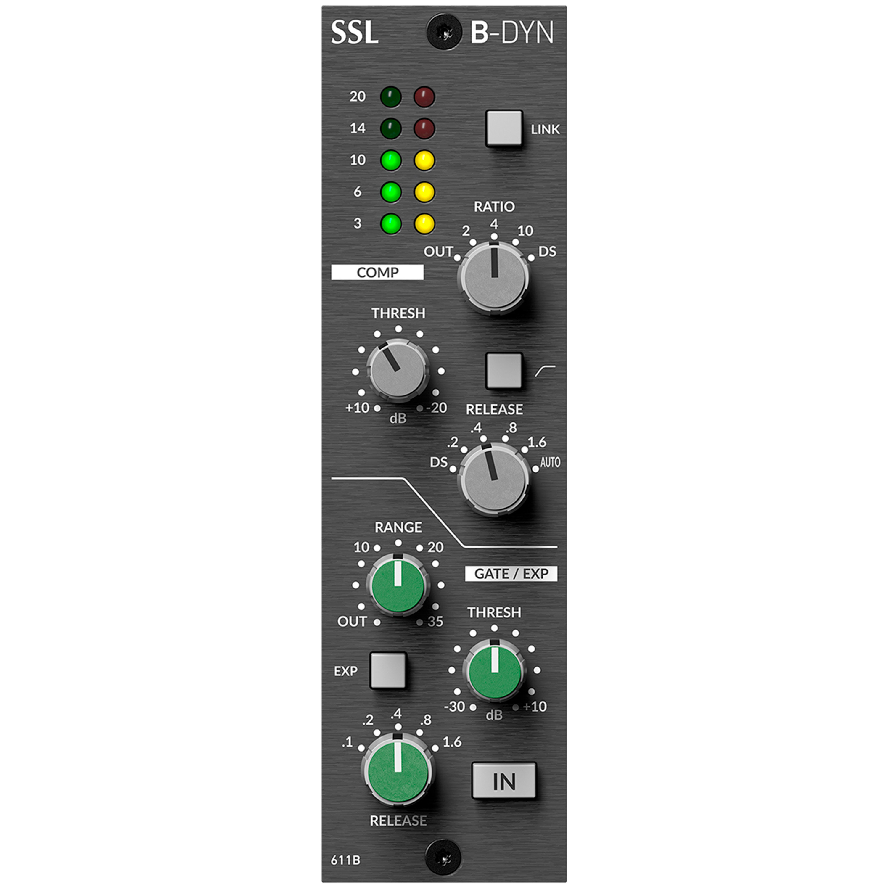 SSL B-Series Dynamic Module (500 format racks) - Compresseur / gate ...