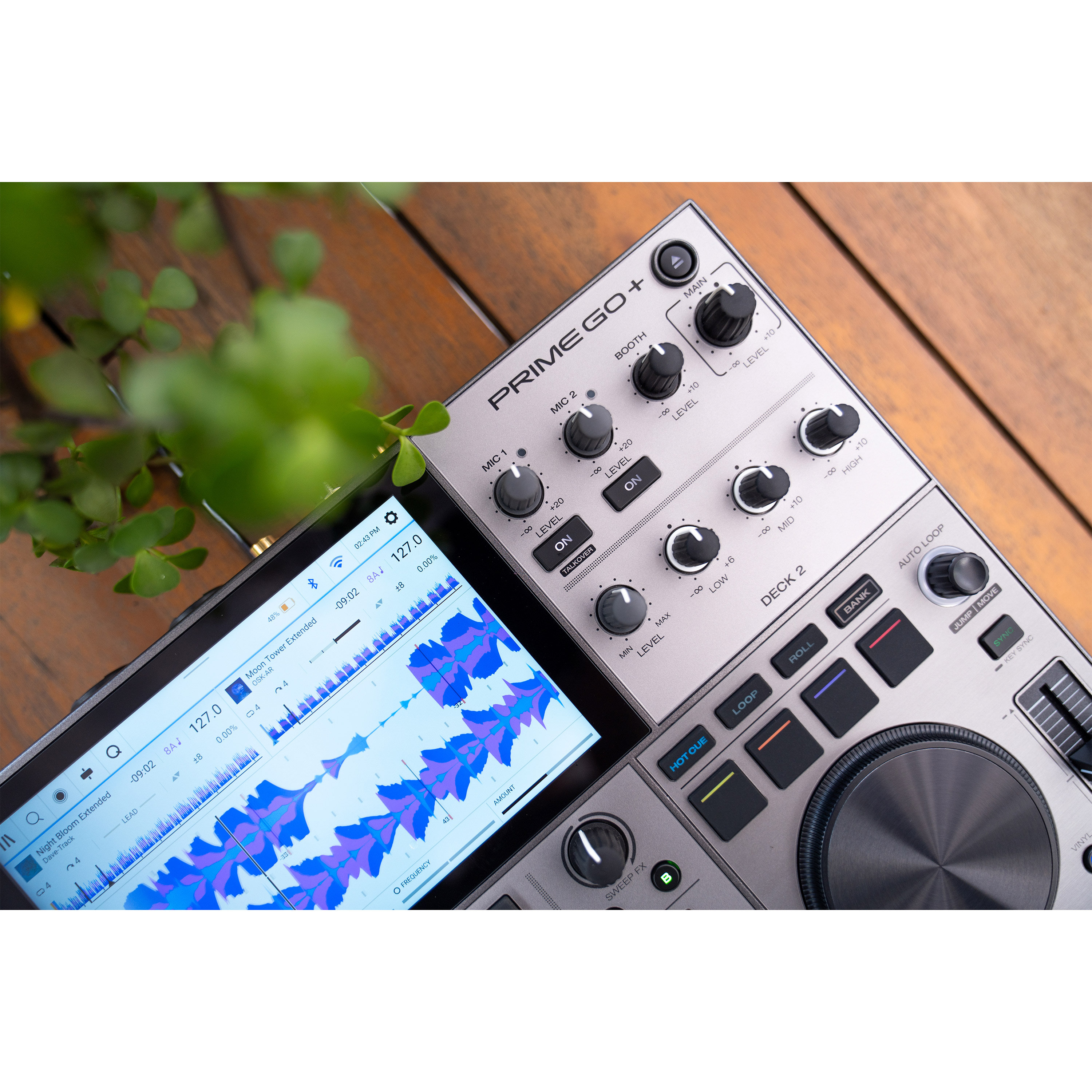 Denon DJ Prime GO+ - Contrôleur DJ autonome SonoVente.com