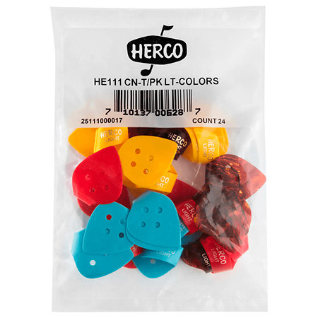 Herco HE111 Light Thumbpicks Sachet de 24