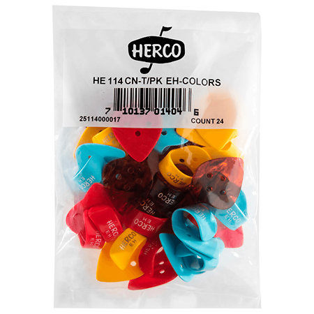 Herco HE114 Extra Heavy Thumbpicks Sachet de 24
