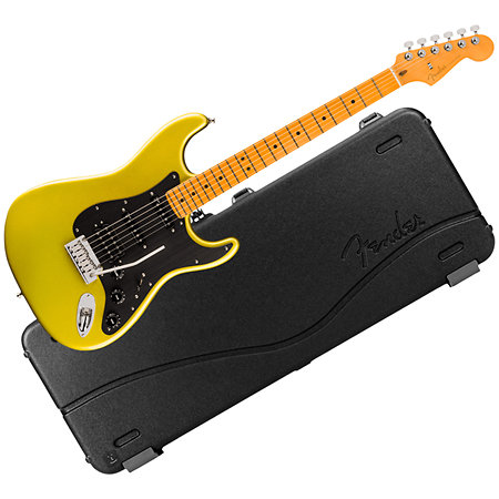 American Ultra II Stratocaster HSS MN Solar Flare + Etui Fender