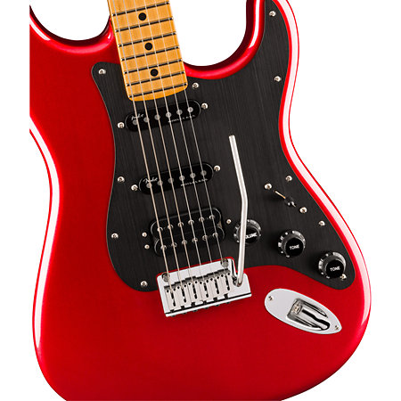 American Ultra II Stratocaster HSS MN Sinister Red + Etui Fender