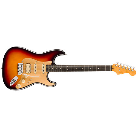 American Ultra II Stratocaster HSS EB Ultraburst + Etui Fender