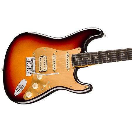 American Ultra II Stratocaster HSS EB Ultraburst + Etui Fender