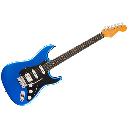 American Ultra II Stratocaster HSS EB Noble Blue + Etui Fender