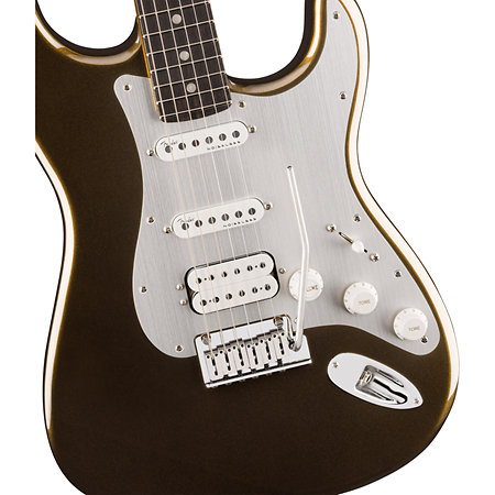 American Ultra II Stratocaster HSS EB Texas Tea + Etui Fender