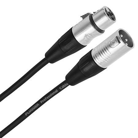 Plugger Câble XLR femelle 3b - XLR mâle 3b 20m Touring