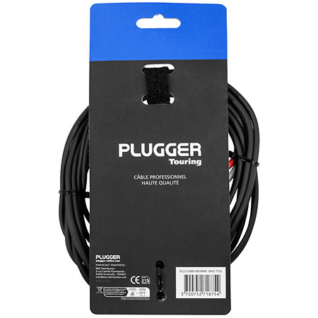 Câble bretelle XLR mâle 3b - RCA mâle 3m Touring Plugger
