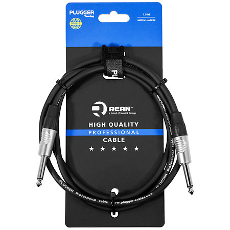 Plugger Câble Jack mâle mono - Jack mâle mono 1,50m Touring