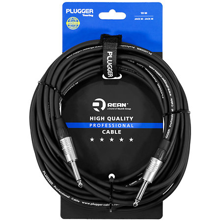 Plugger Câble Jack mâle mono - Jack mâle mono 10m Touring