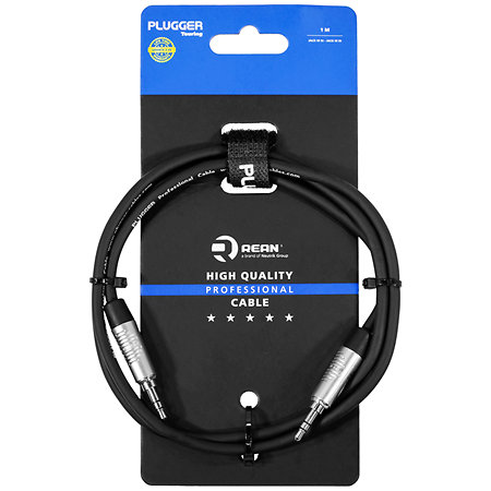 Plugger Câble Mini Jack mâle stéréo  - Mini Jack mâle stéréo 1m Touring