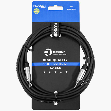 Plugger Câble mini-Jack mâle stéréo - mini-Jack mâle stéréo 3m Touring