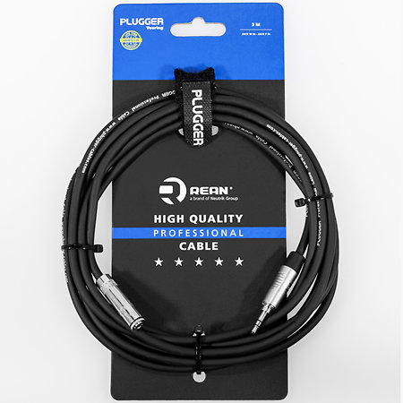 Plugger Câble mini Jack femelle stéréo - mini Jack mâle stéréo 3m Touring