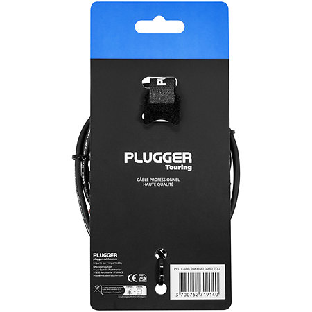 Câble bretelle RCA mâle - RCA mâle 0,60m Touring Plugger