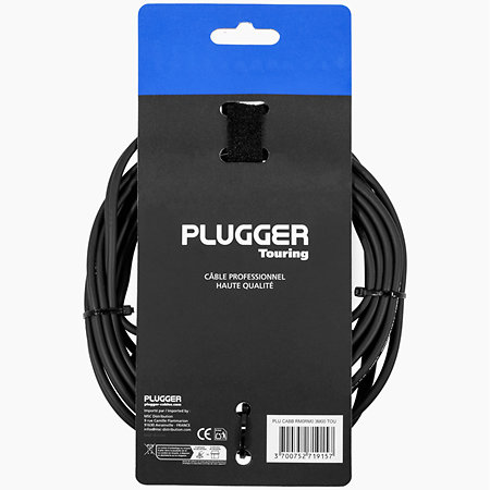 Câble bretelle RCA mâle - RCA mâle 3m Touring Plugger