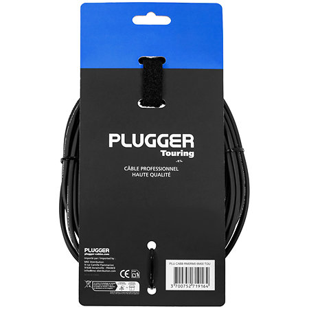 Câble bretelle RCA mâle - RCA mâle 6m Touring Plugger