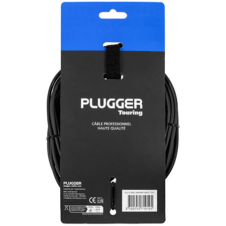 Câble bretelle Jack mâle mono - RCA mâle 6m Touring Plugger