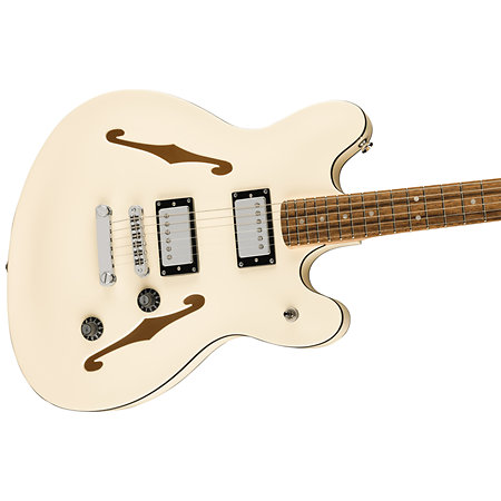 Affinity Starcaster Deluxe LRL Olympic White Squier by FENDER